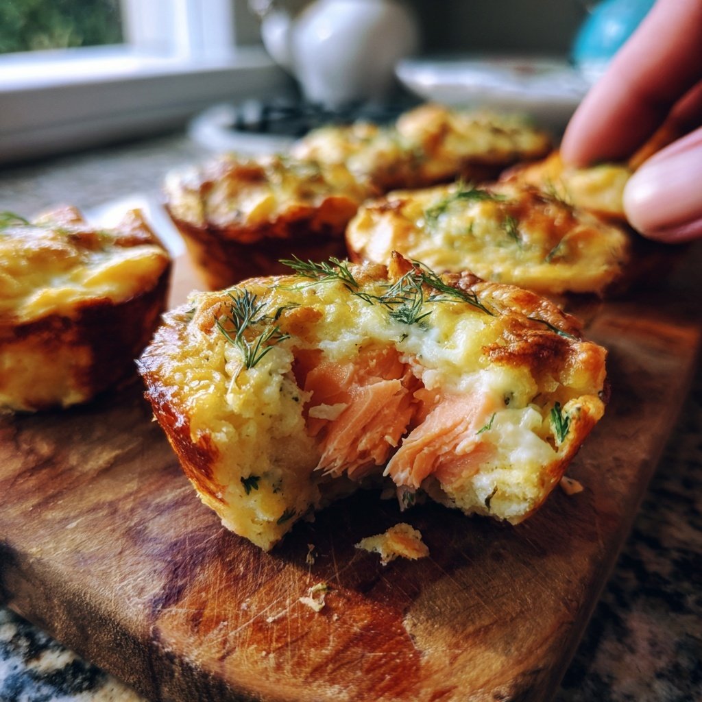 Mini-Quiches mit Lachs