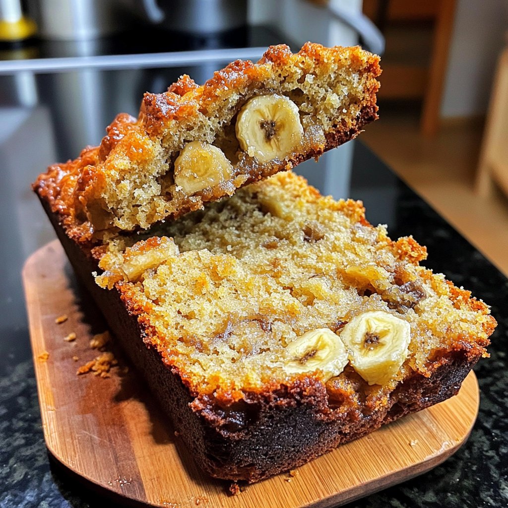 Saftiges Bananenbrot