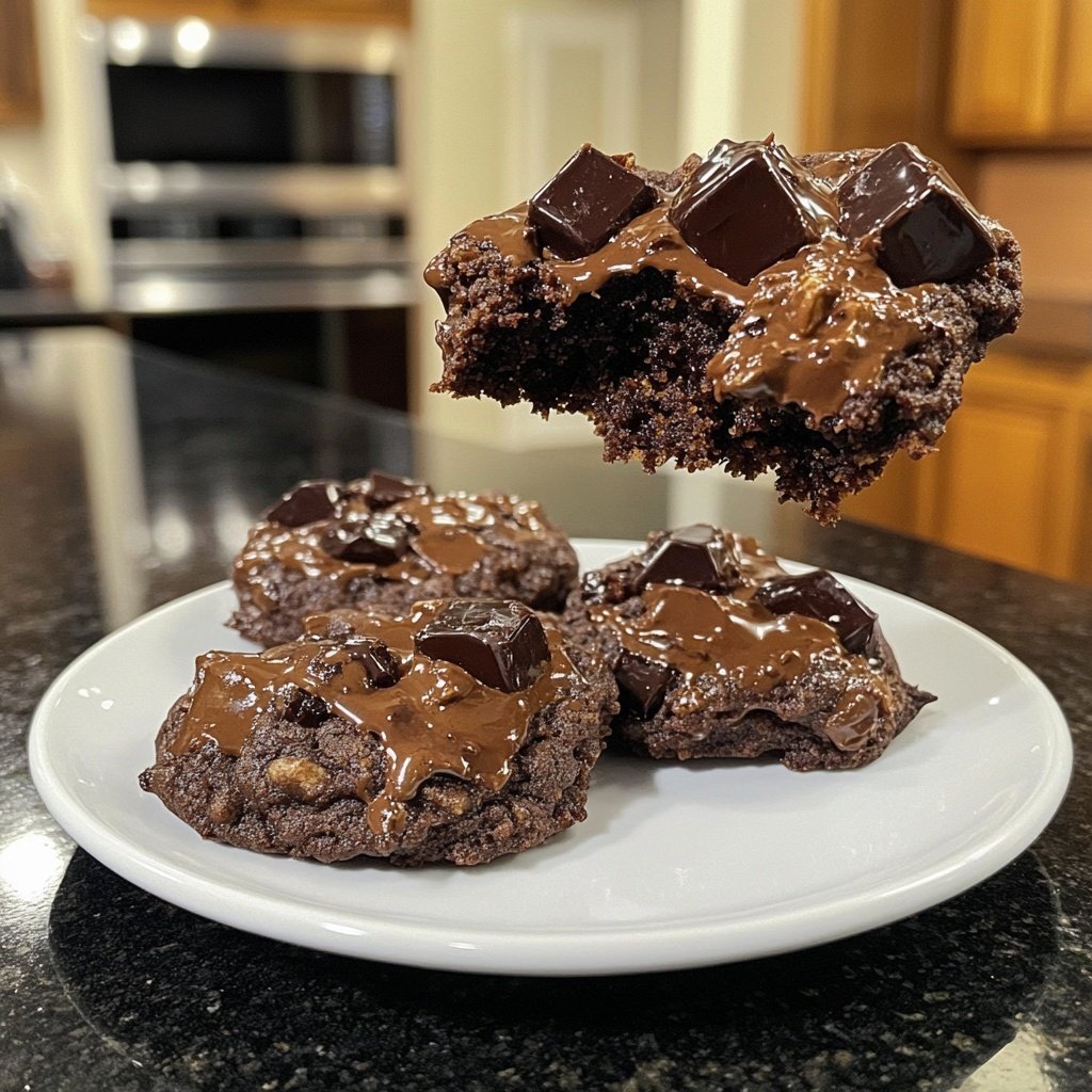 Schoko Cookies – vegan, glutenfrei, fruchtgesüßt