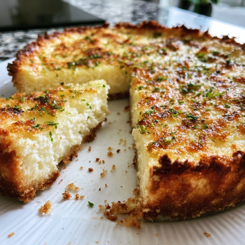 Käsekuchen mit Quark und Limette