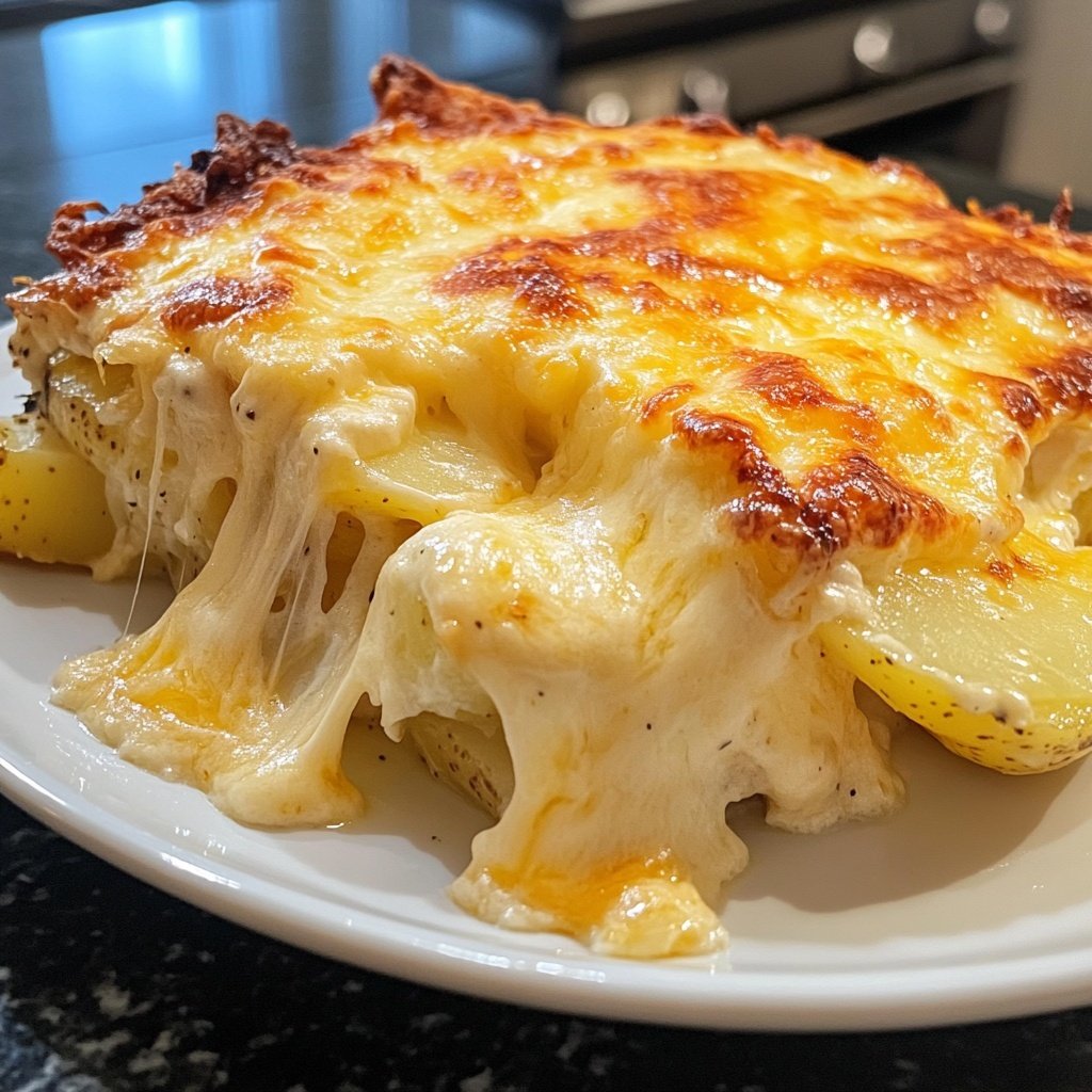Käse-Kartoffelgratin