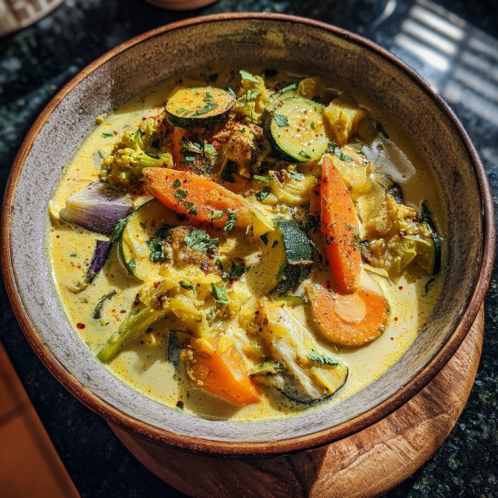 Gemüsecurry mit Kokosmilch